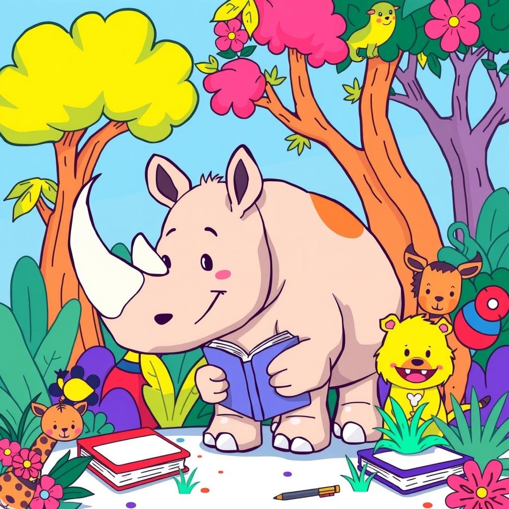 Rhiny’s Big Adventure: Learning is Fun!