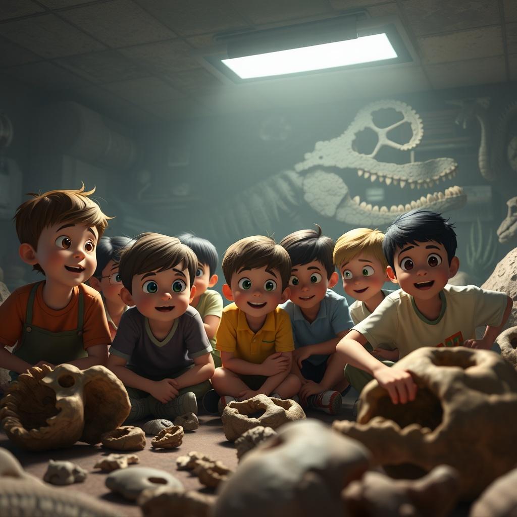 The Hidden Fossils Adventure