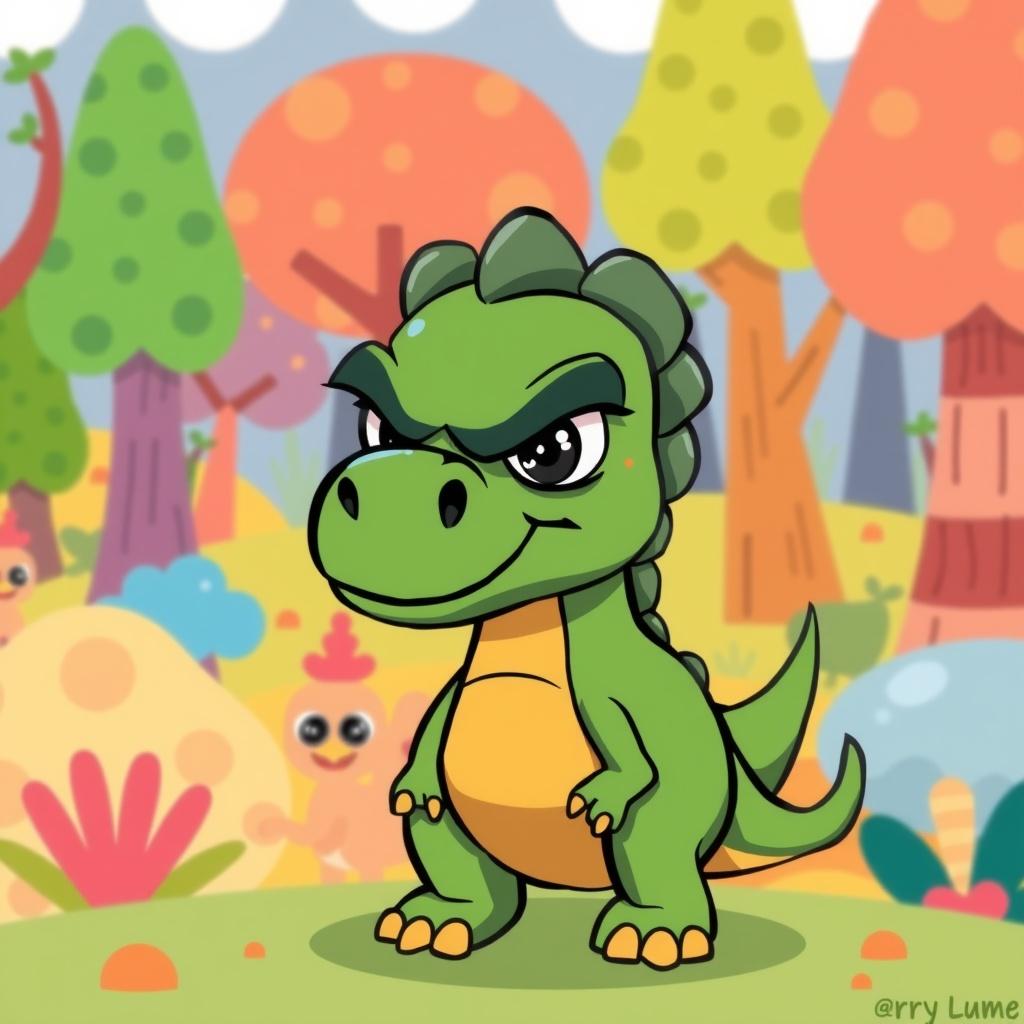 Grumpy the Dinosaur
