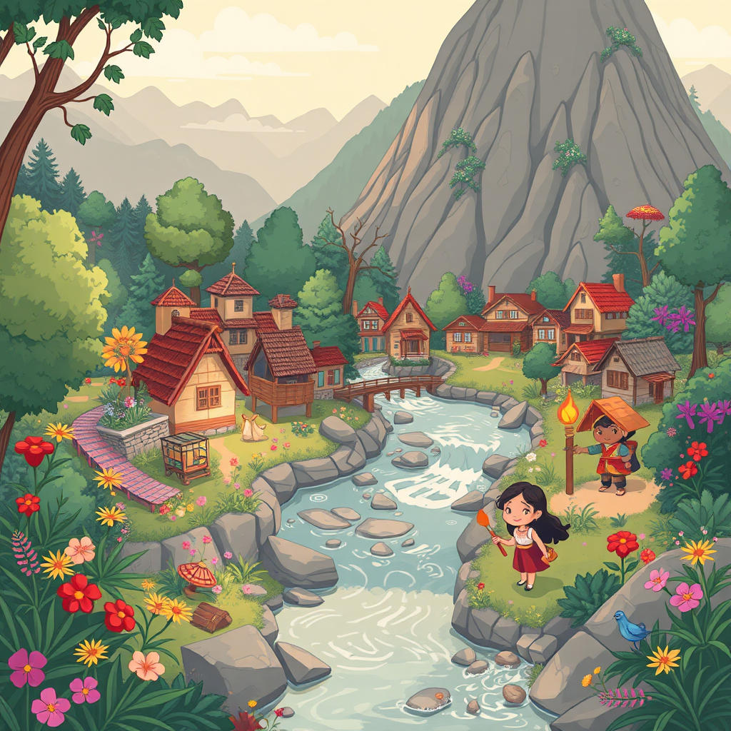 The Magic Paintbrush Adventure