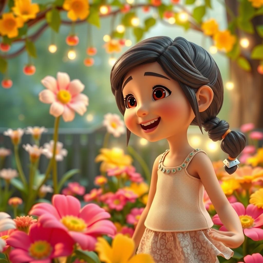 Ella and the Magical Garden of Wishes