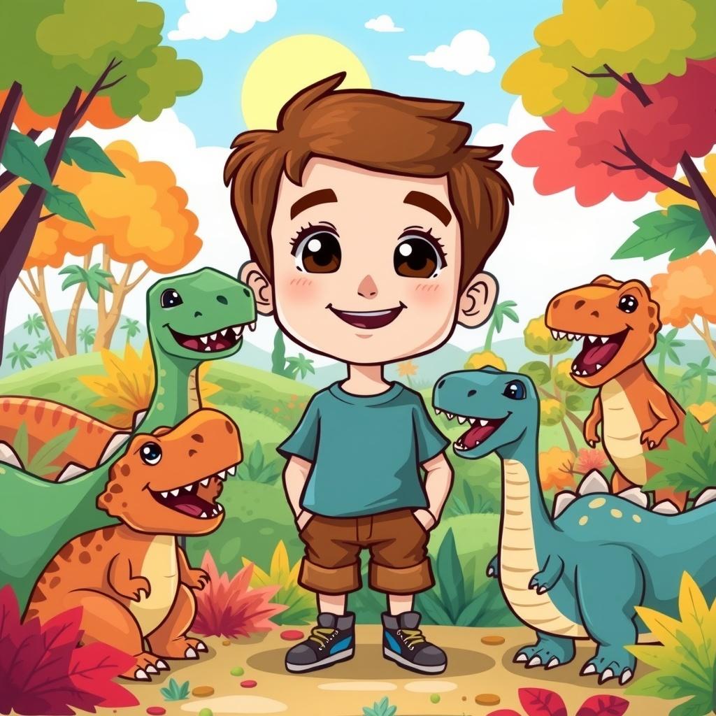 Leo and His Dinosaurs