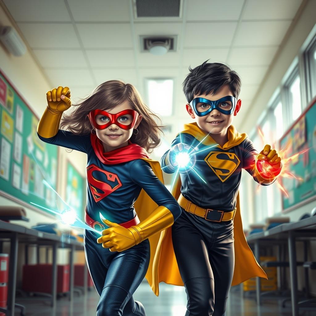 The Superhero Siblings