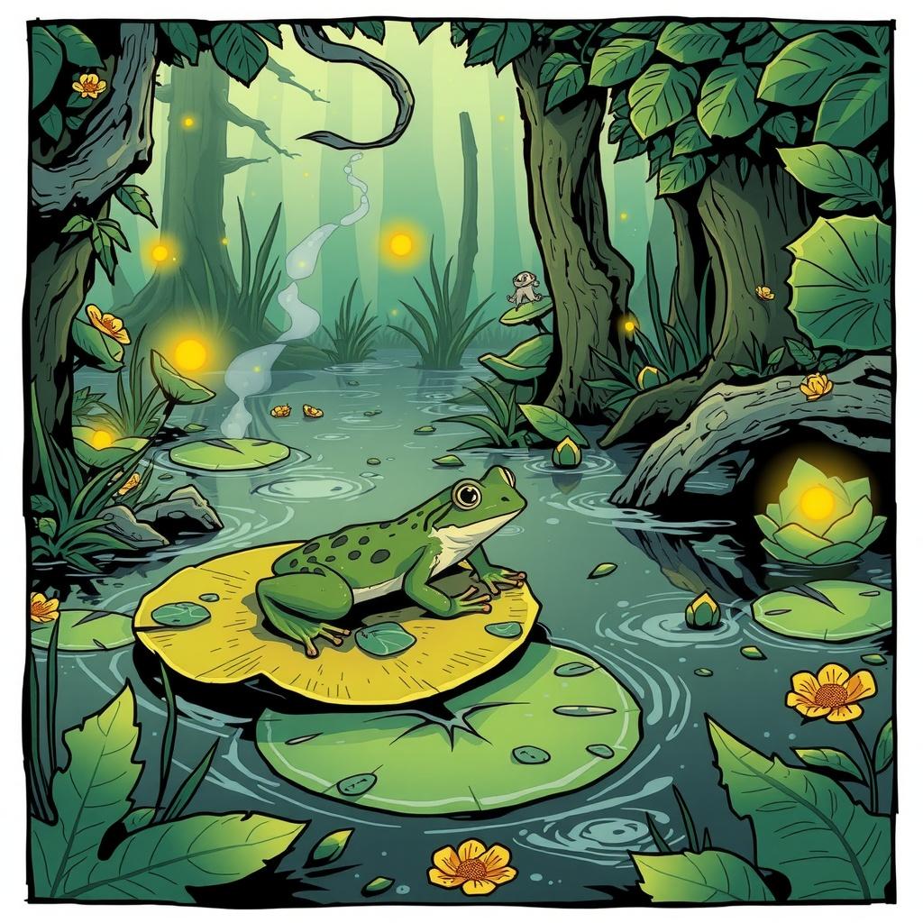 The Unspotted Frog