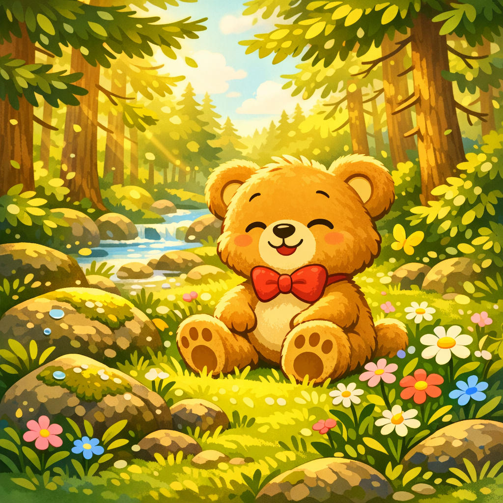 Bear with the Marshmallow