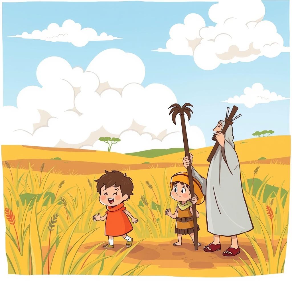The Little Explorer and the Shepherd of the Savanna