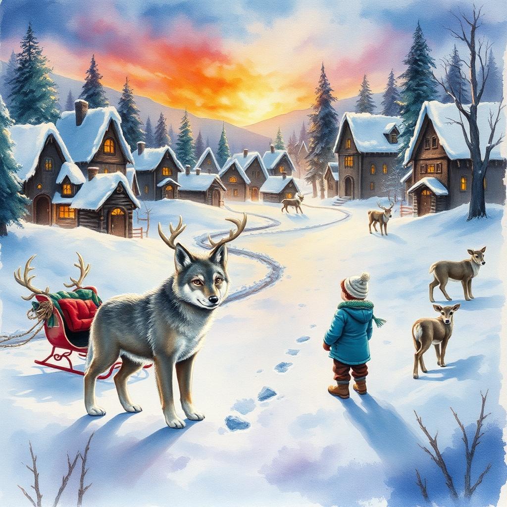 The Wolf Pup's Christmas Adventure