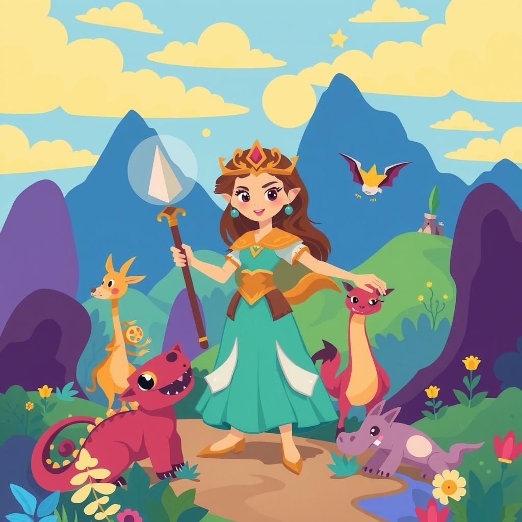 Princess Liana and Her Big Task
