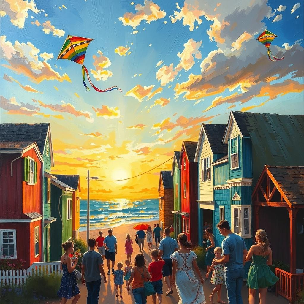 Troy Alexander and the Rainbow Houses of Capitola Beach