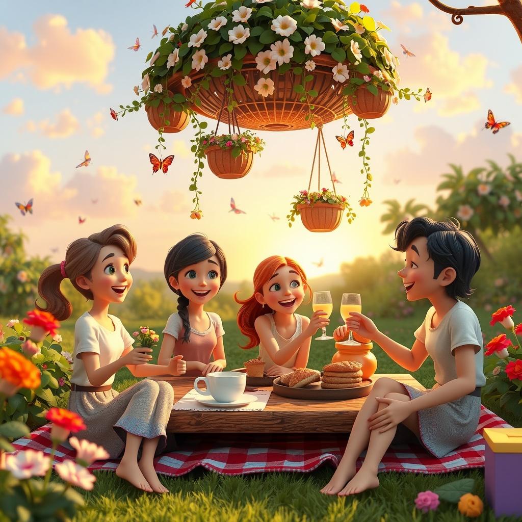 Anushkaa’s Picnic Adventure at Hanging Garden