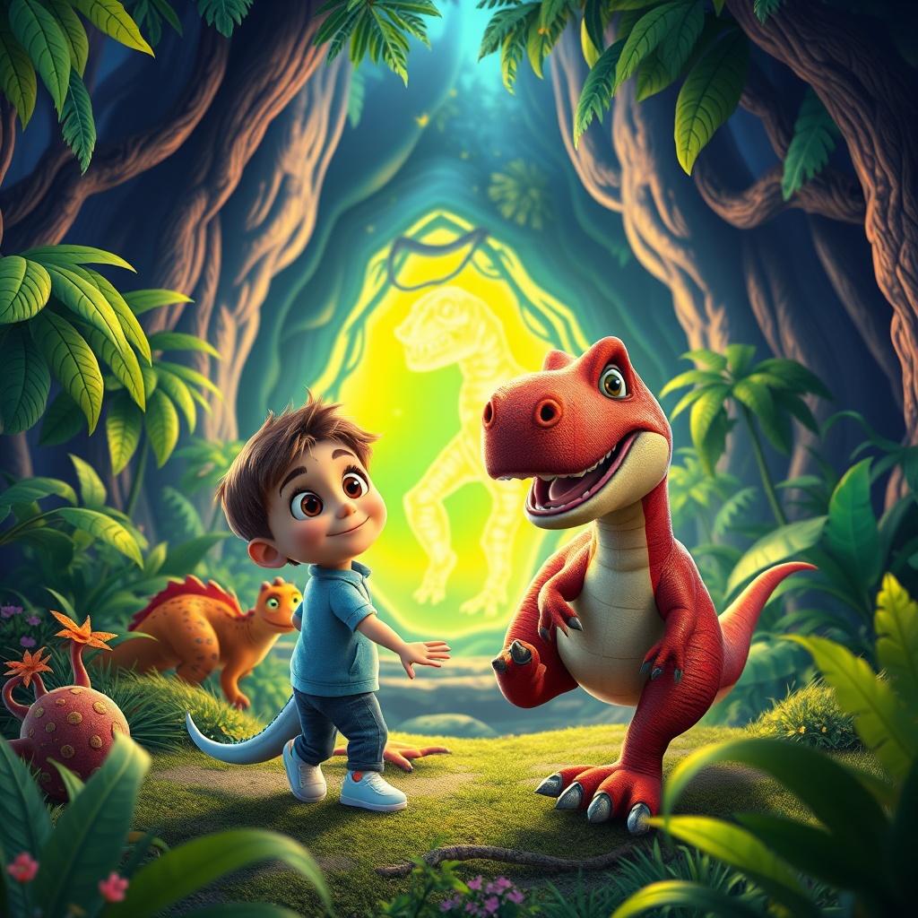 Timmy and Dino's Magical Adventure
