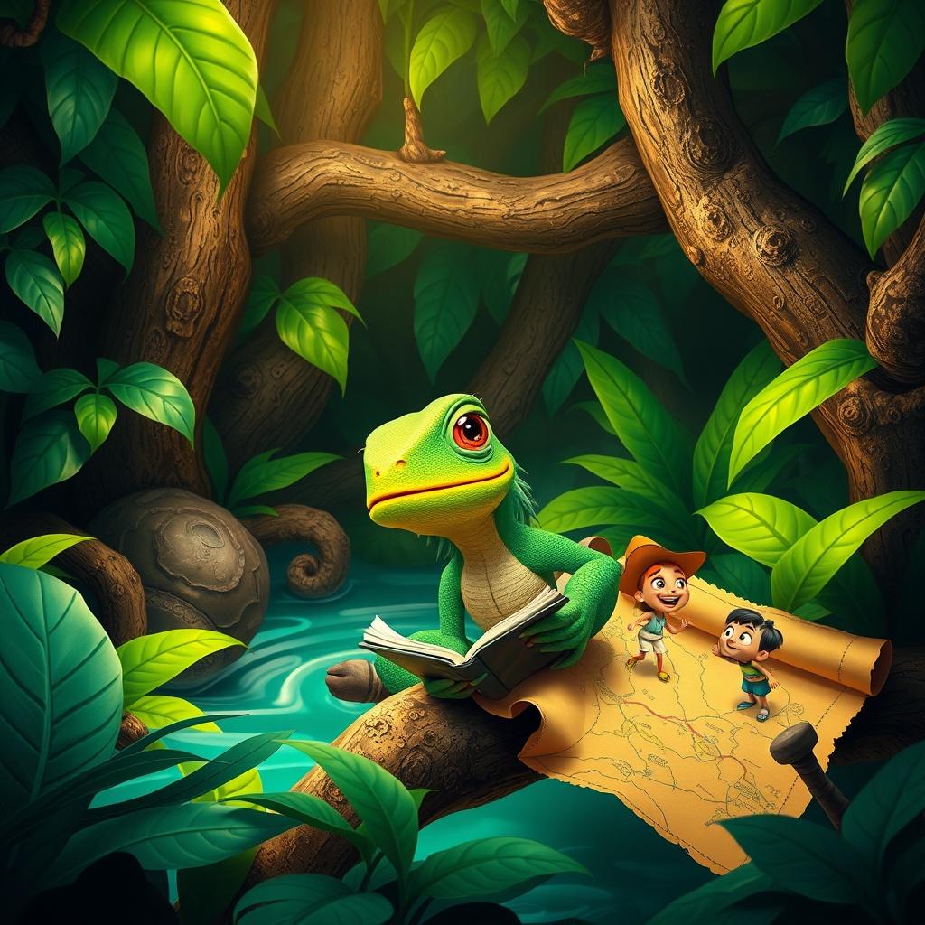 Lana and the Tale of the Hidden Treasure