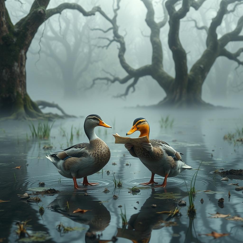 The Quest of the Marshland Map