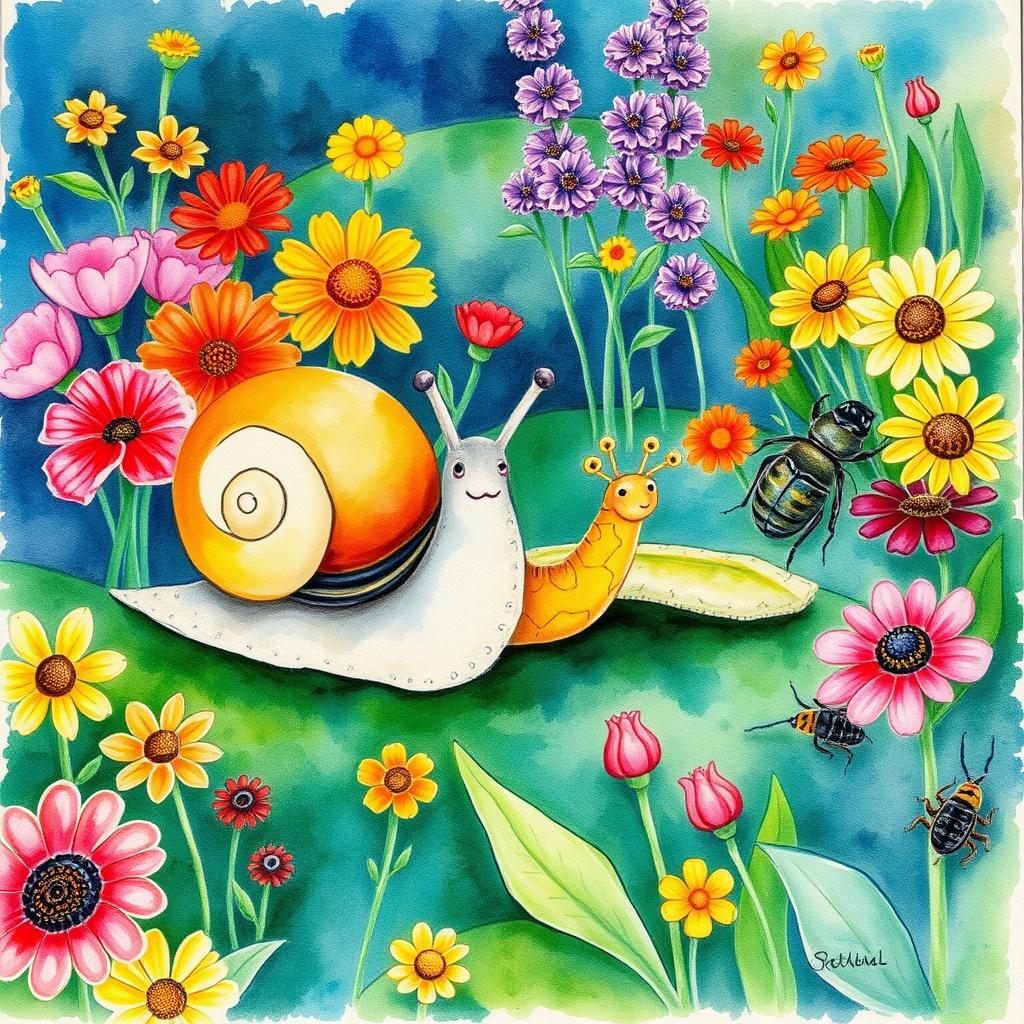 The Adventure of Sammy Snail and Slimey Slug