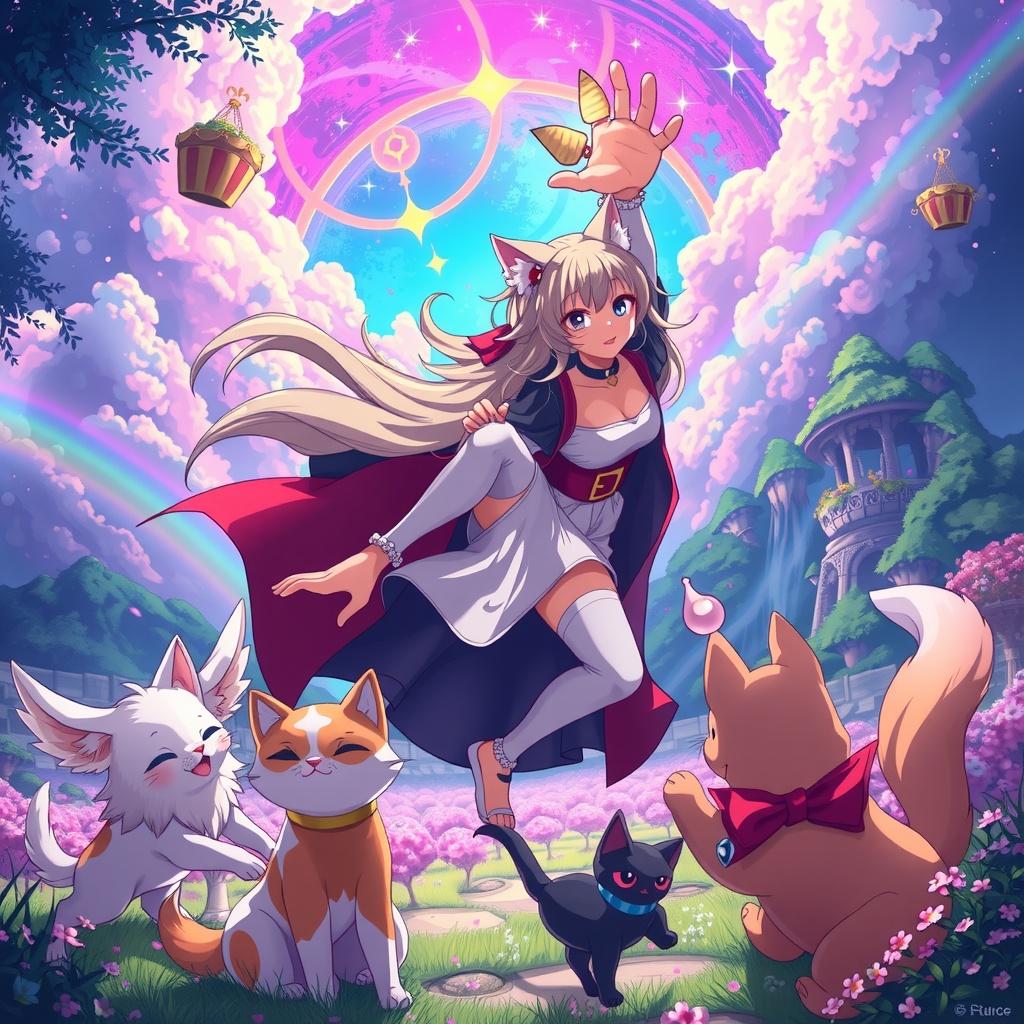 Madoka Kaname and the Kingdom of Cats and Dogs