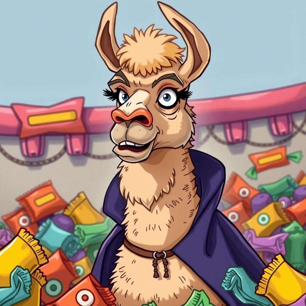 My Pet Is a Total Drama Llama