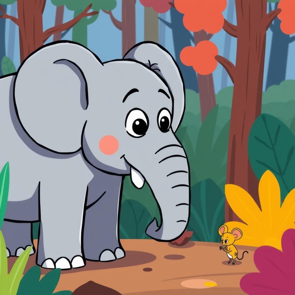The Elephant's Courage