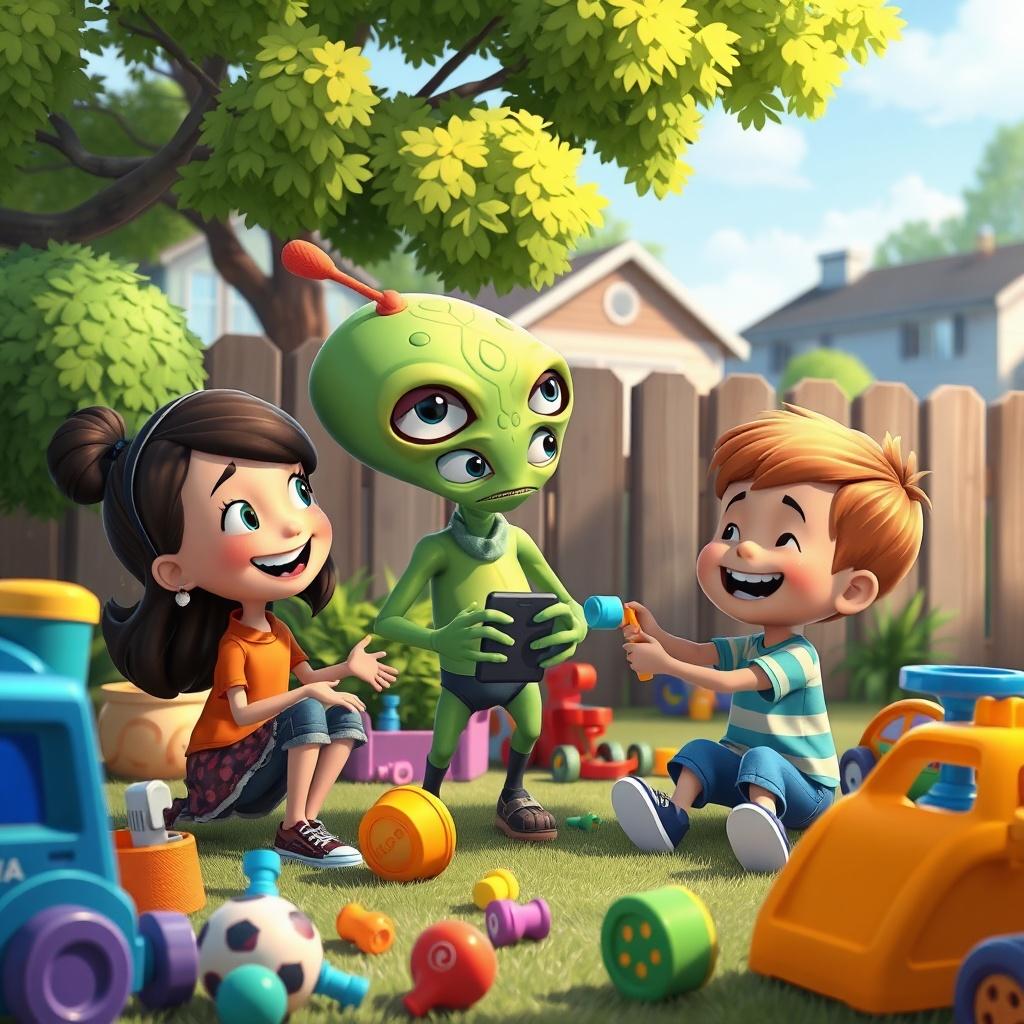 The Alien Babysitter