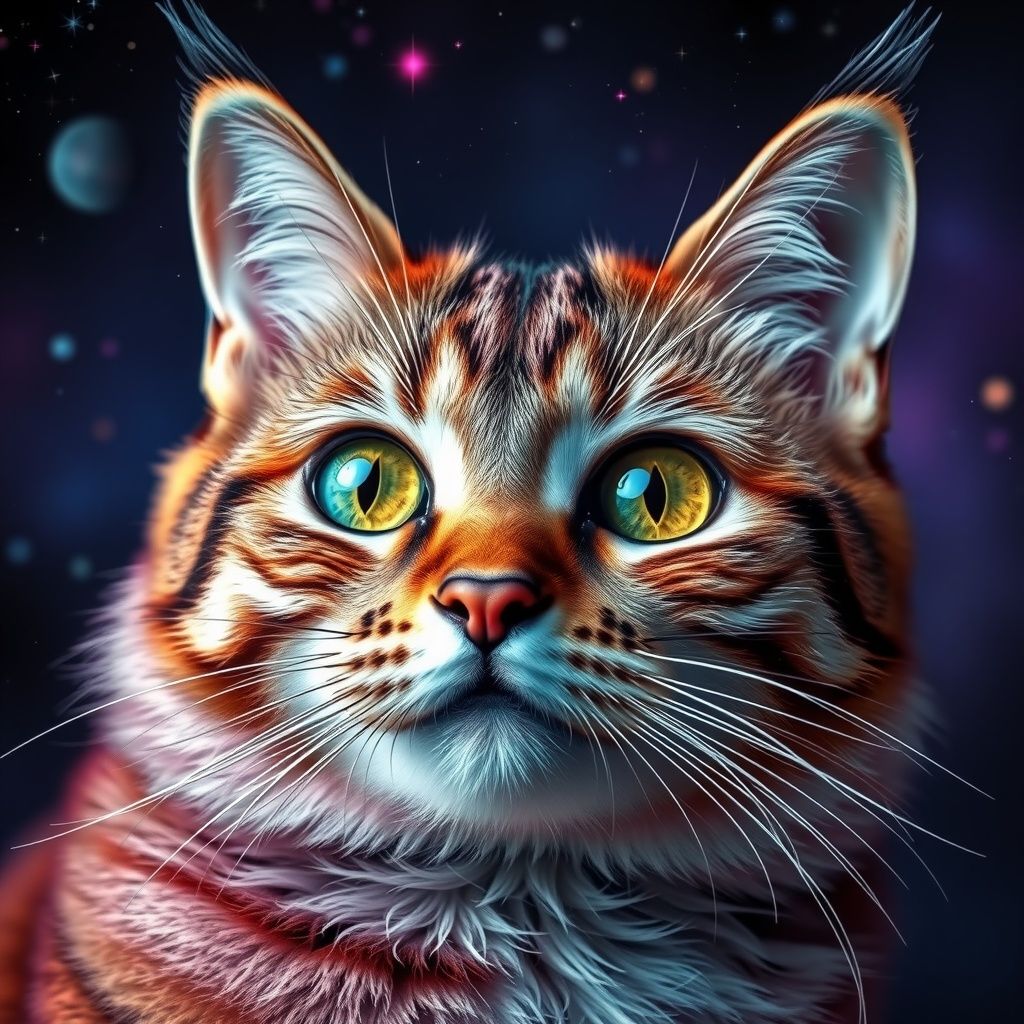 Gato Poderoso Cósmico