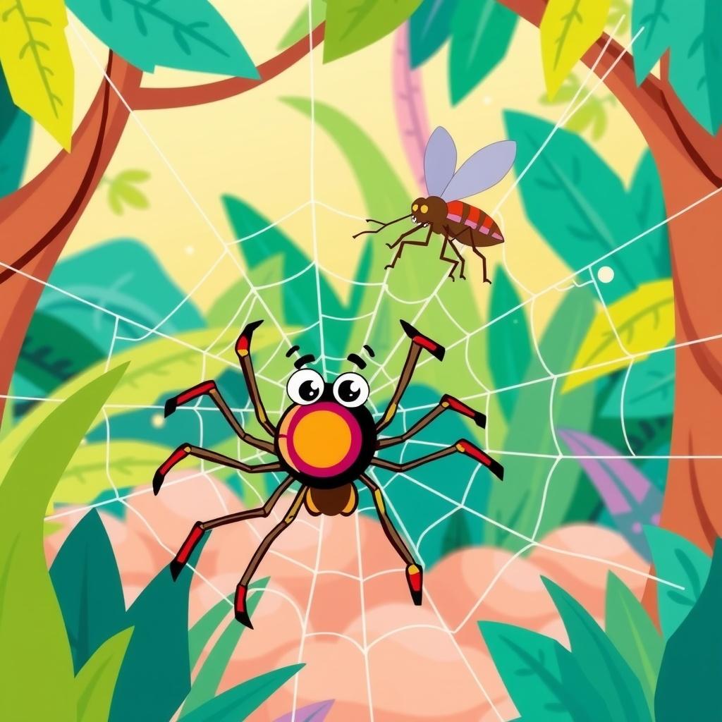 The Spider and the Naughty Mosquito