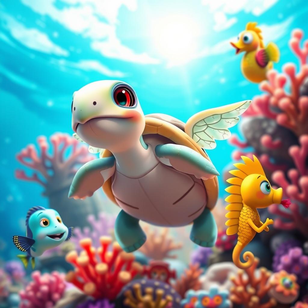 The Soaring Dream of Tilly the Turtle