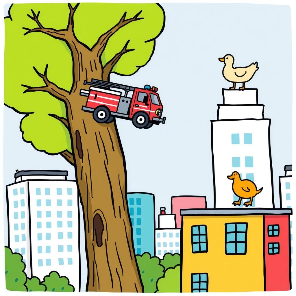 The Adventures of Tiny: A Day in the City