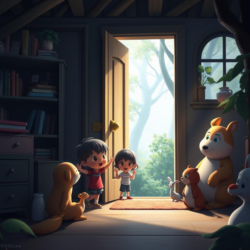 The Enchanted Attic Adventure