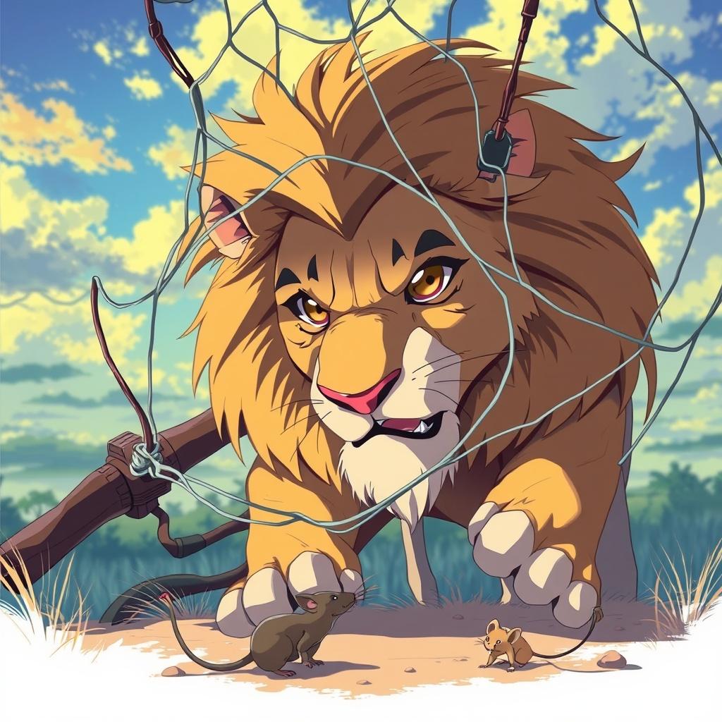 The Lion and the Mouse
