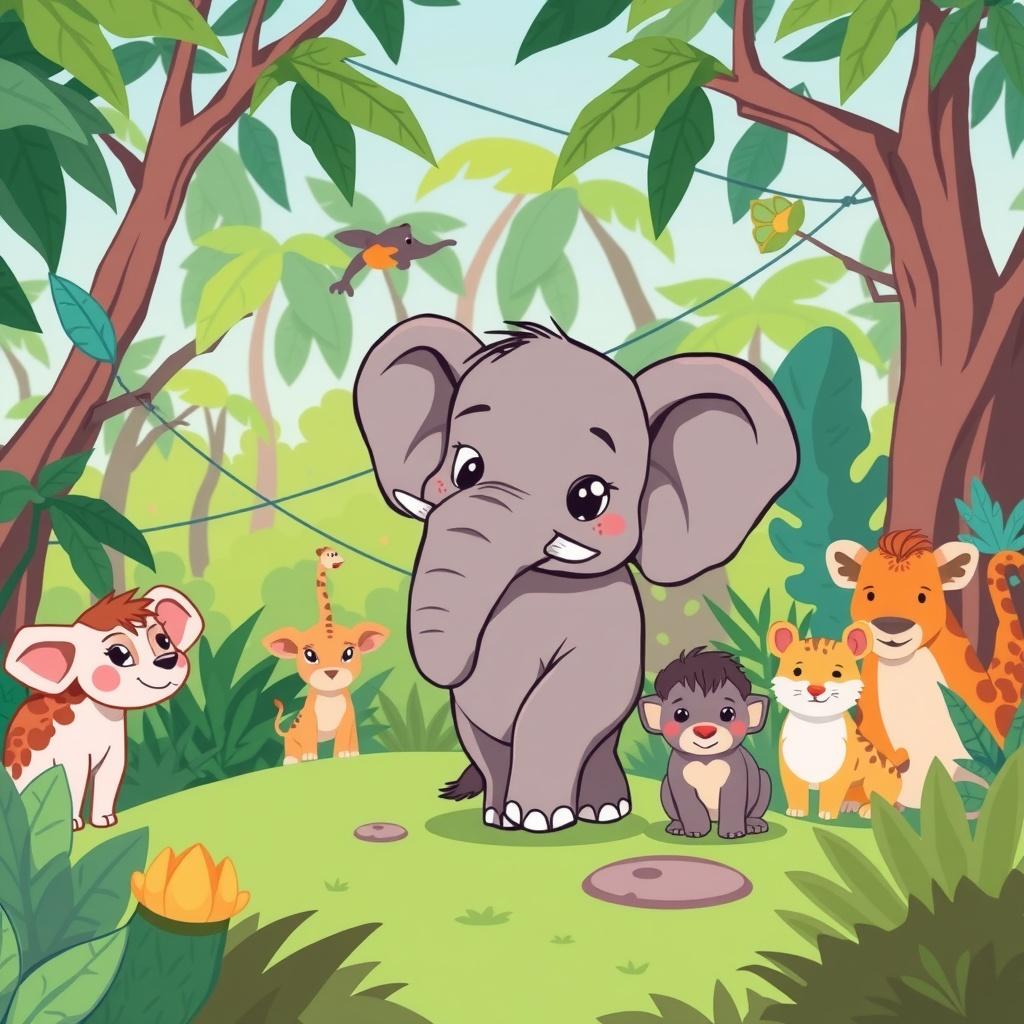 The Lost Elephant's Journey