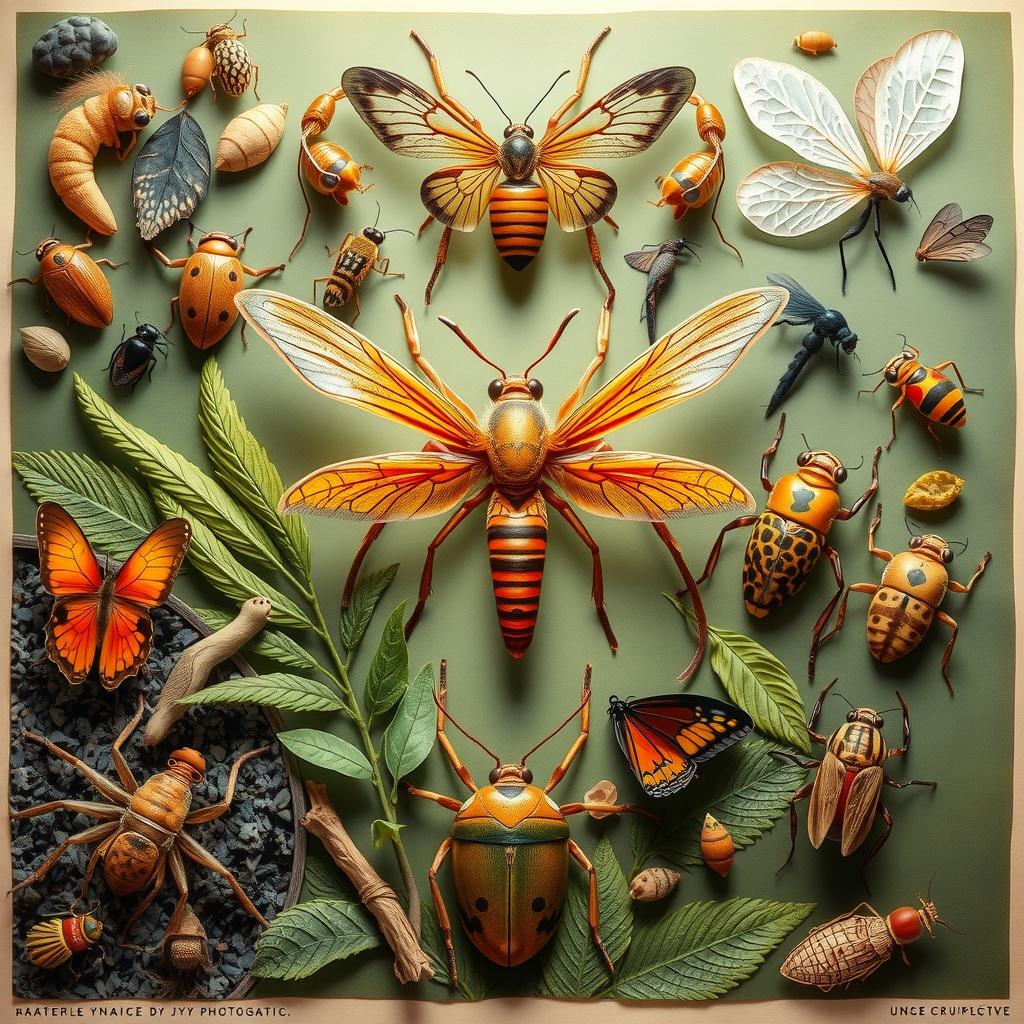 The Enchanted Meadow: The Life Cycle of Insects