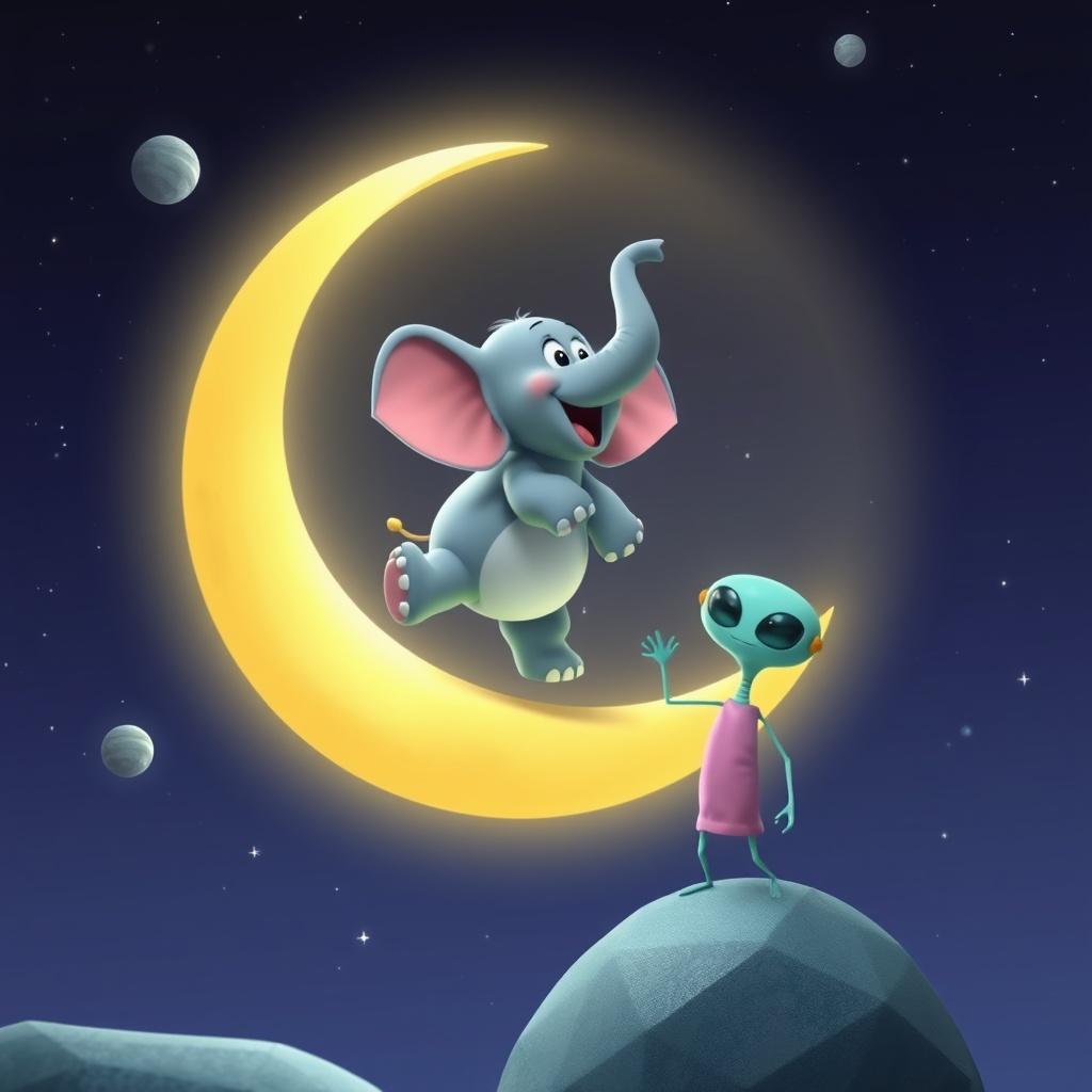 The Elephant on the Moon