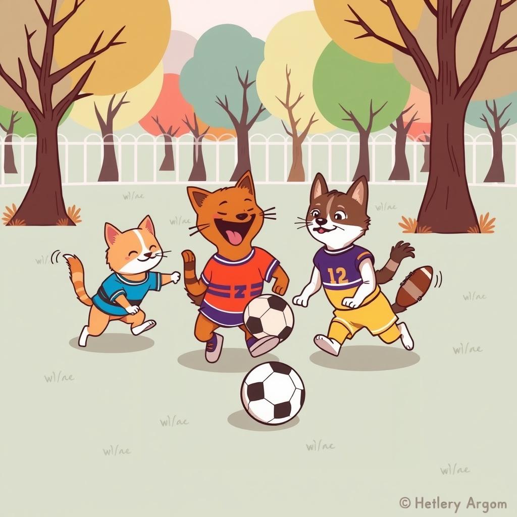 The Great Animal Football Game