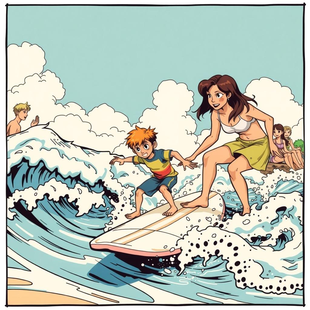 Surfing Lessons with Tori