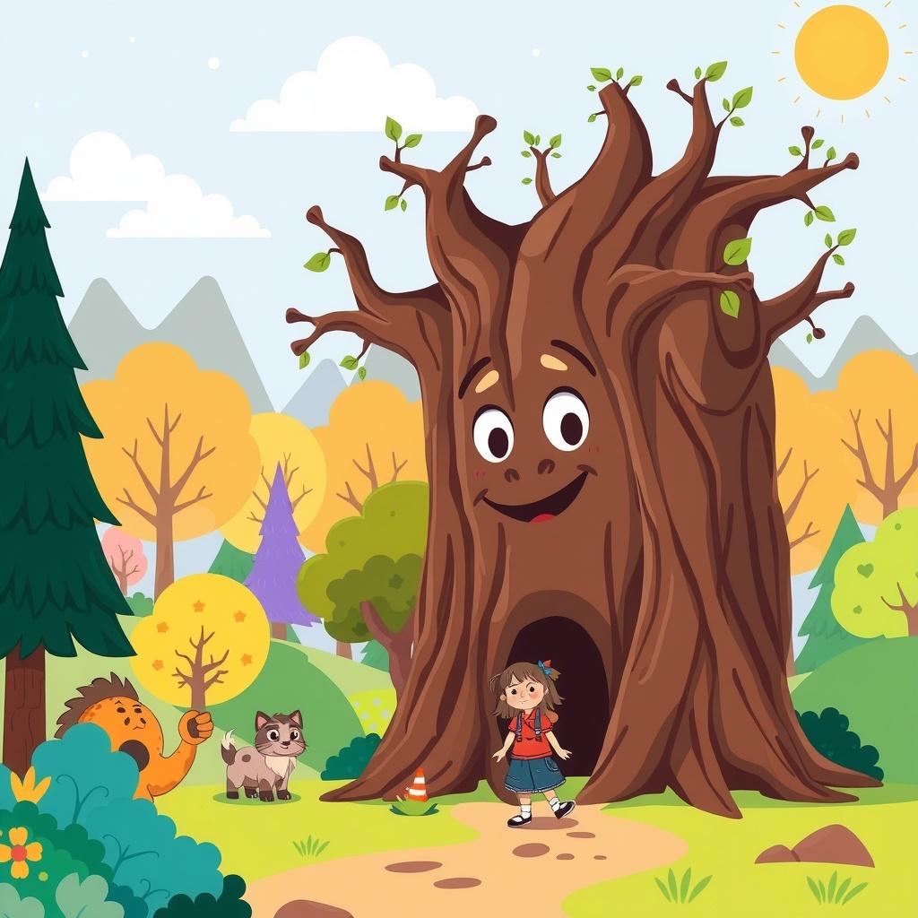 Bella and the Whispering Tree