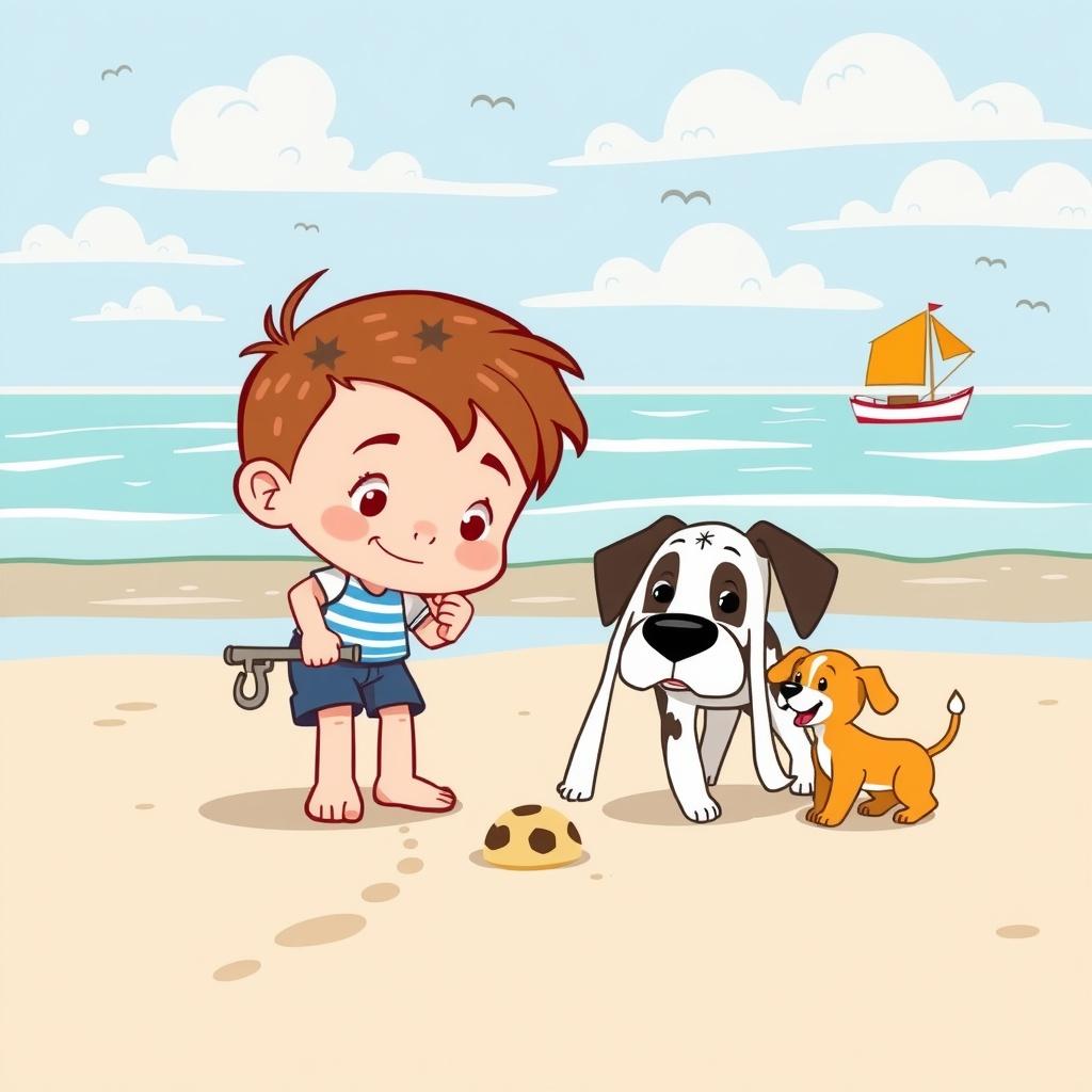 Bodie's Adventure at the Beach
