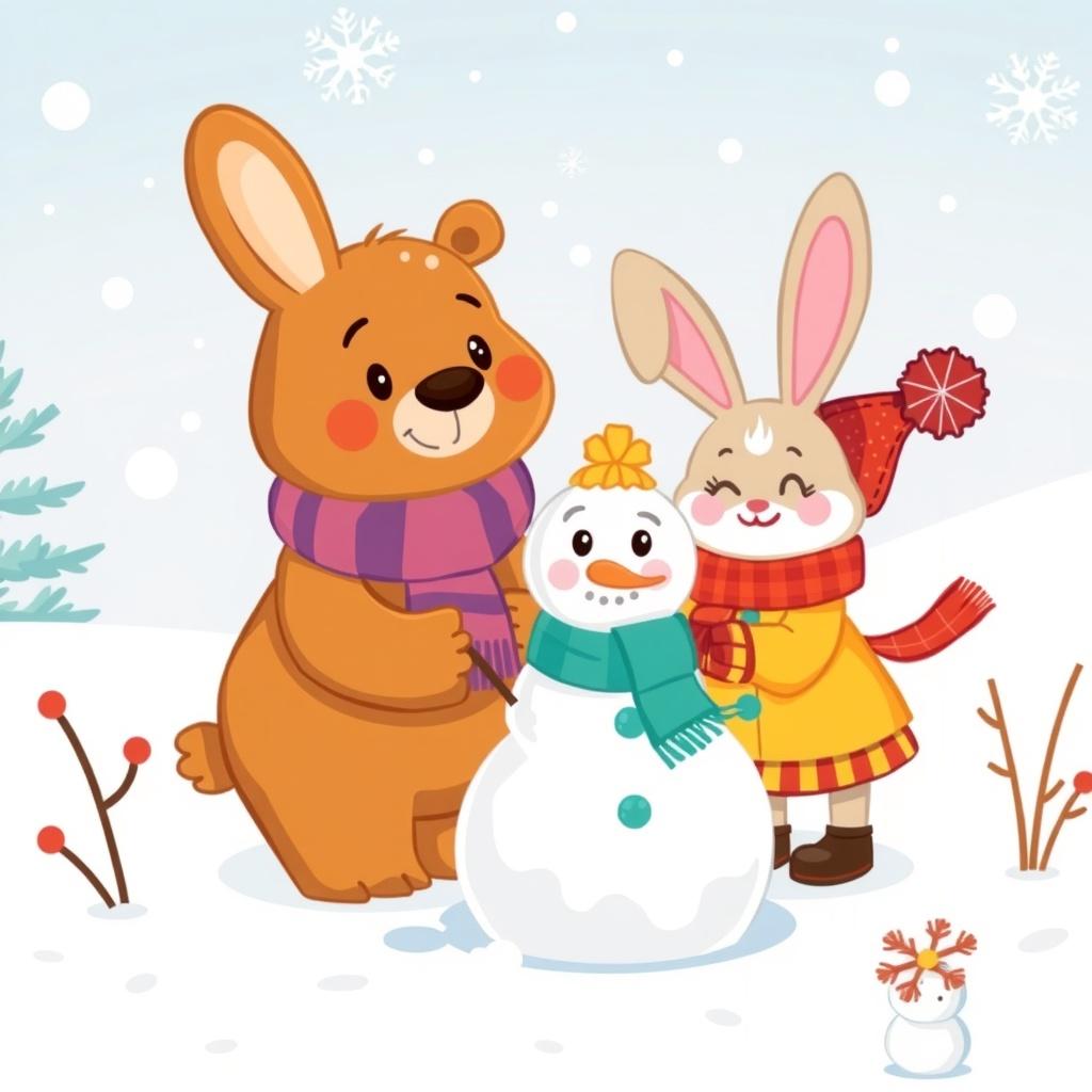 Benny and Bunny's Wonderful Winter Wonderland