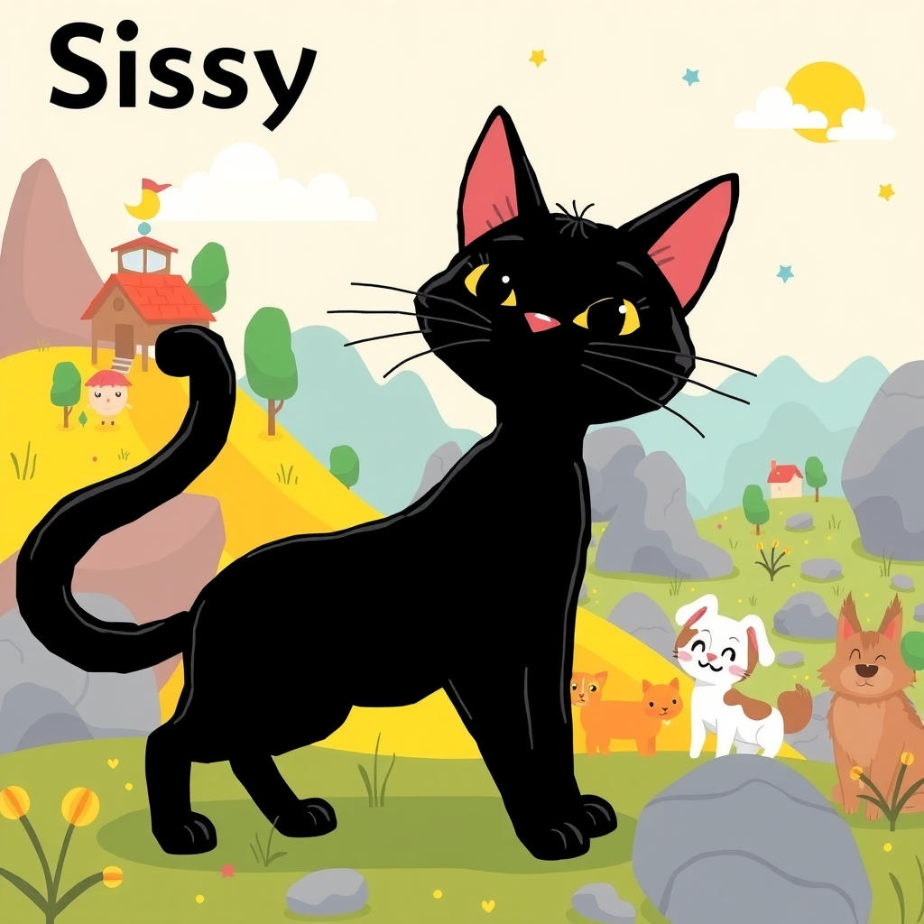 Sissy the Black Cat’s Adventures