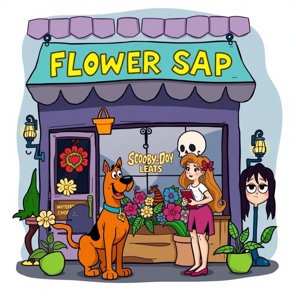 The Haunted Flower Shop Mystery