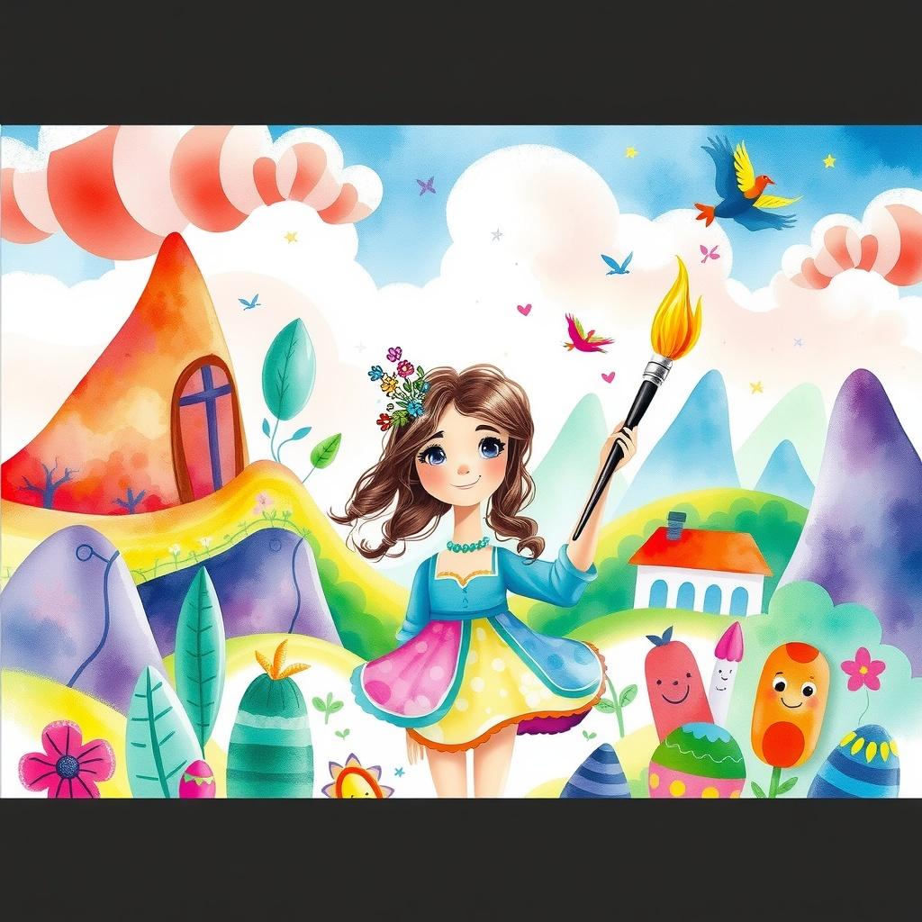 The Adventures of Sage and the Magical Paintbrush
