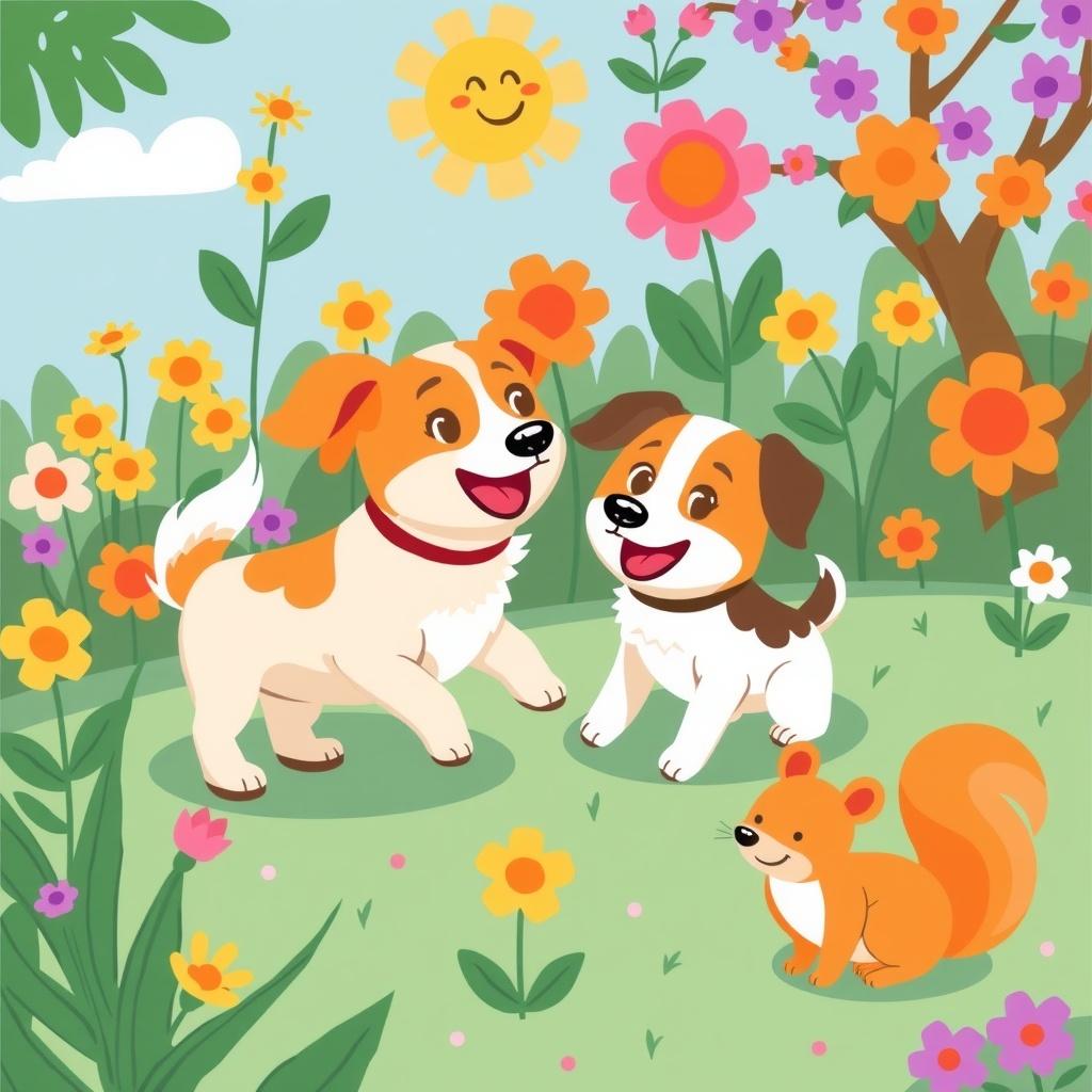 Zoey and Patches’ Garden Adventure