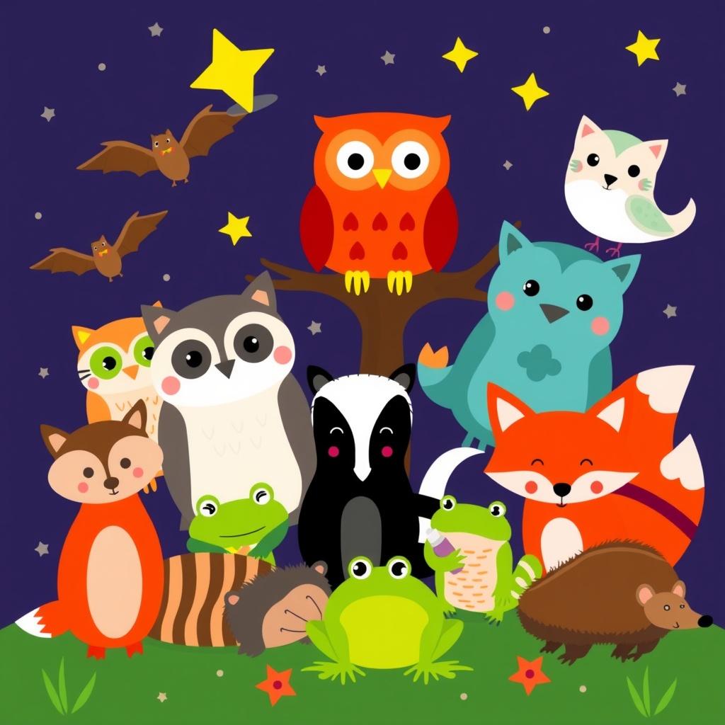 Owls and Their Nocturnal Friends