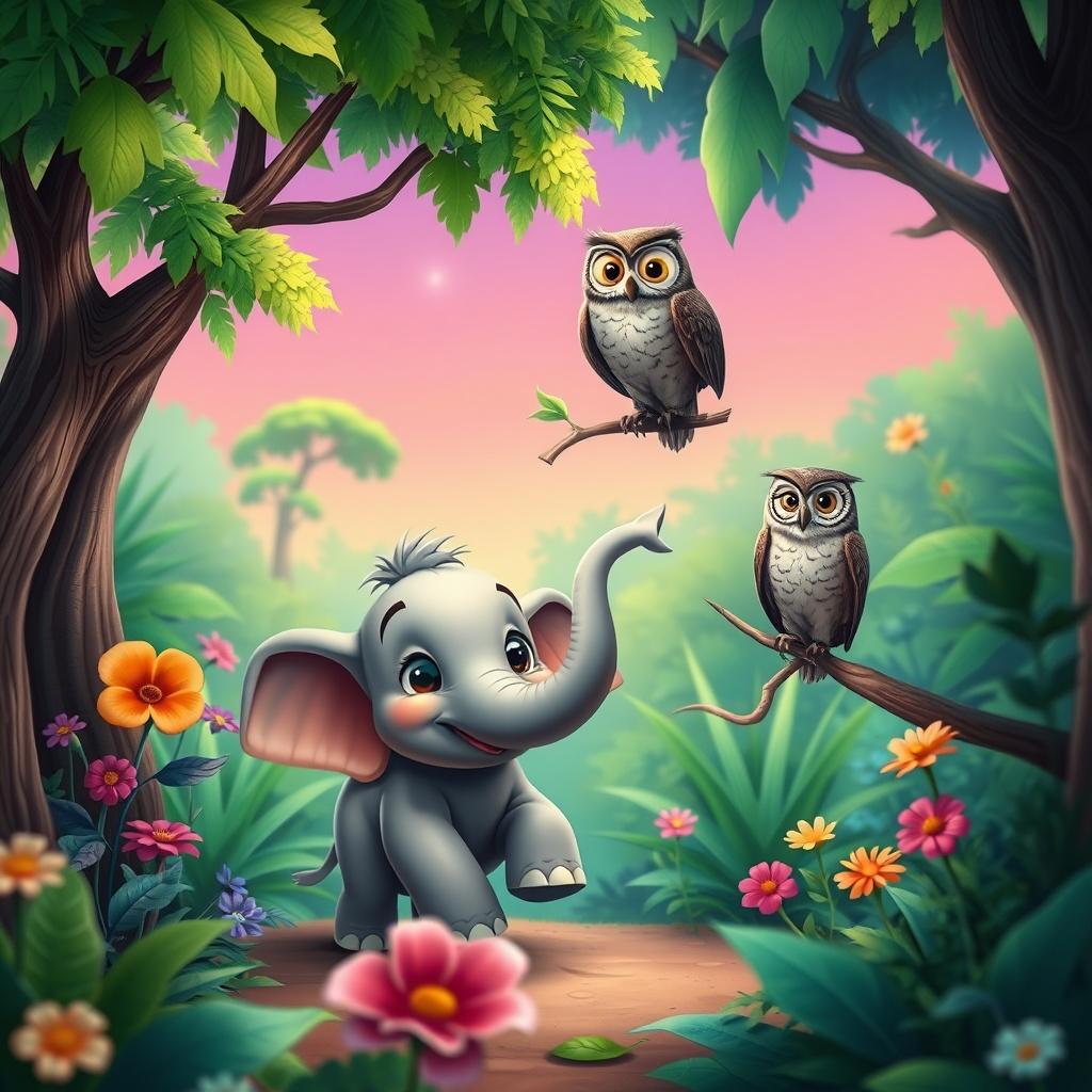 Ellie the Elephant Learns to Listen