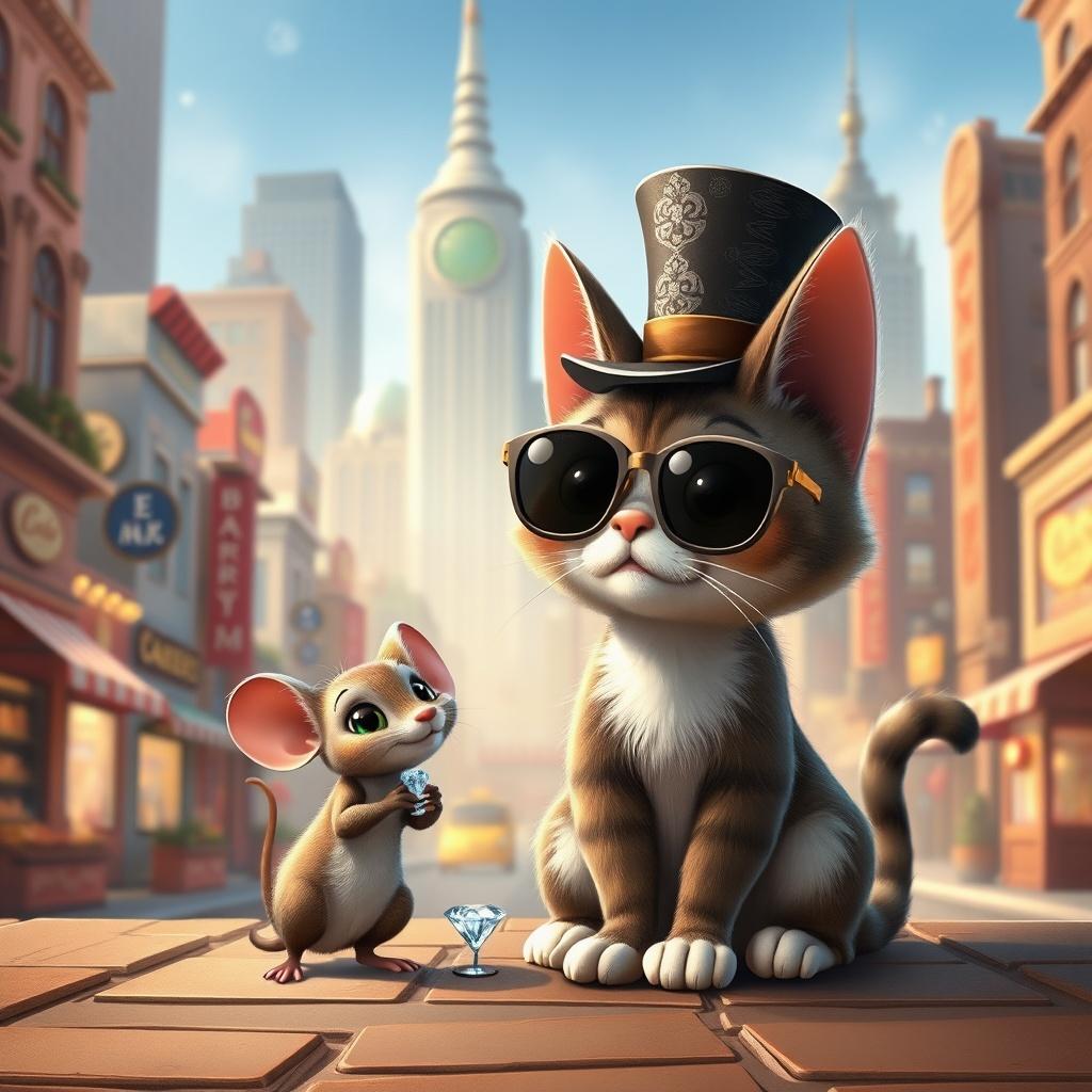 The Ambitious Cat's Journey