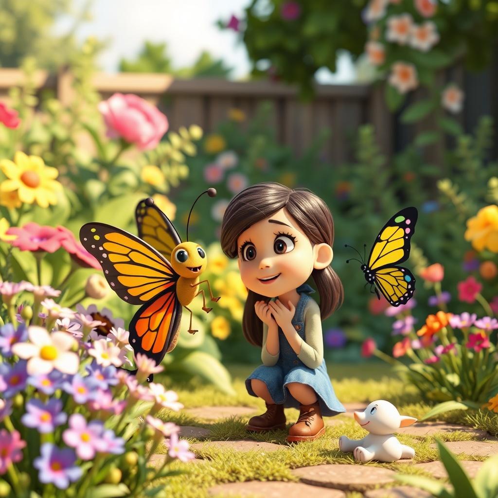 The Little Girl and the Garden of Lessons