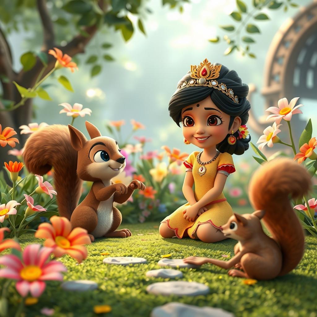 Princess Vaanya and the Magical Garden
