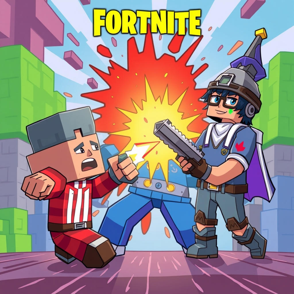 Minecraft vs. Fortnite: The Ultimate Showdown