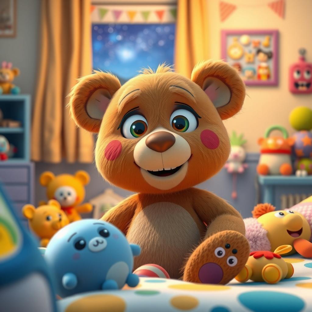 The Teddy Bear Who Didn't Want to Sleep cover image