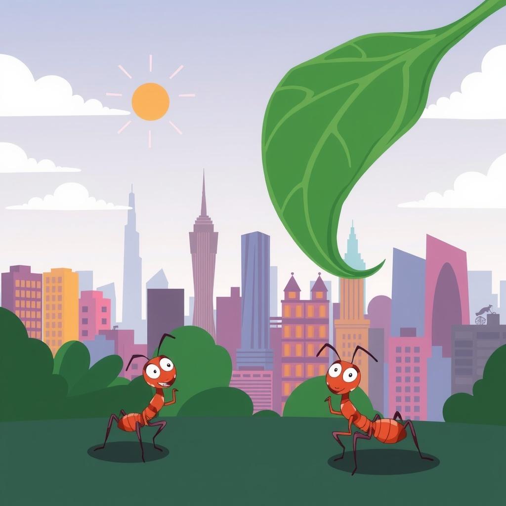 The Ants' Journey to Liberty