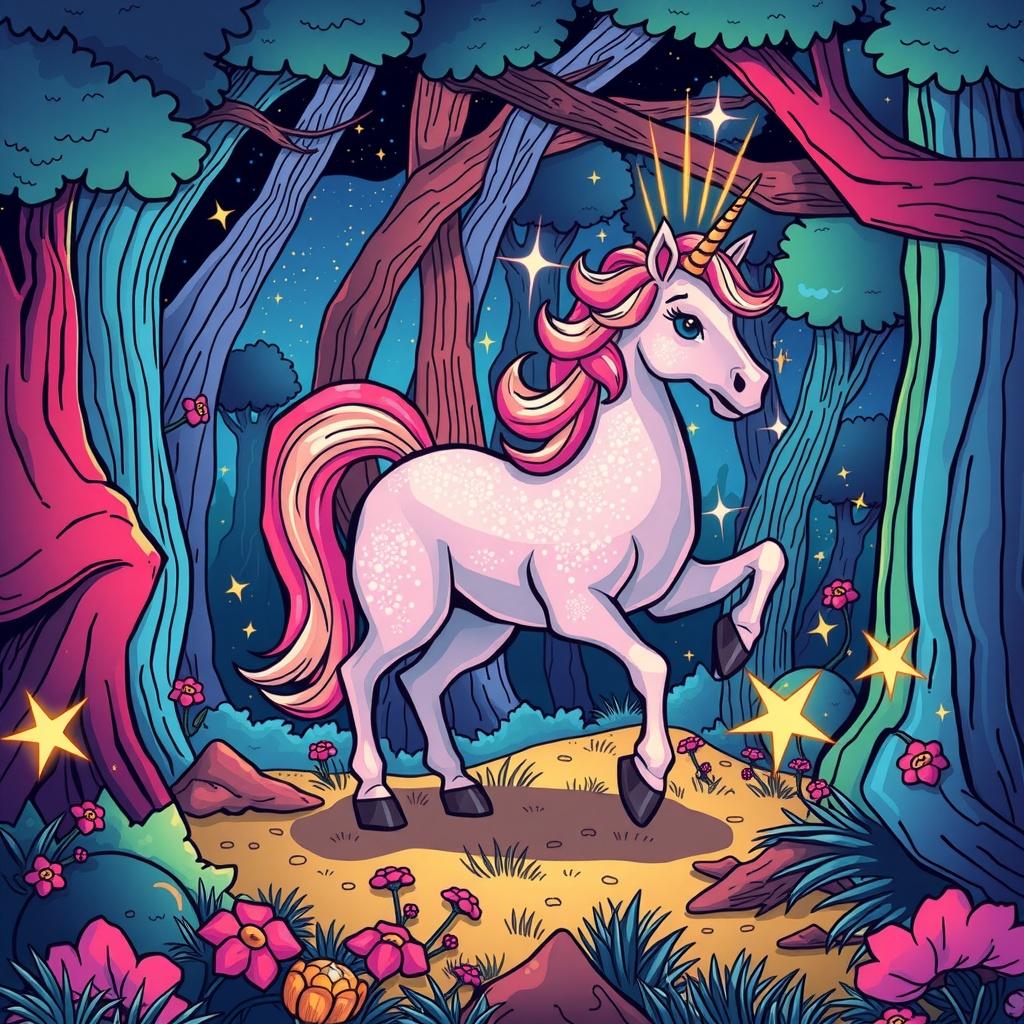 The Enchanted Forest and the Unicorns
