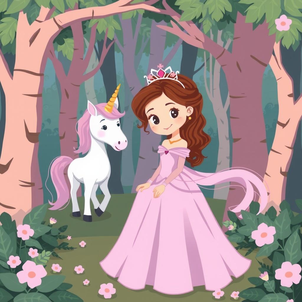 The Little Princess and Her Unicorn